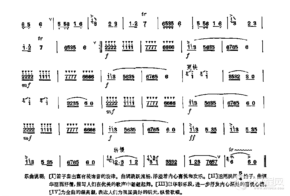 笛子独奏曲《喜报》陆春龄/曲