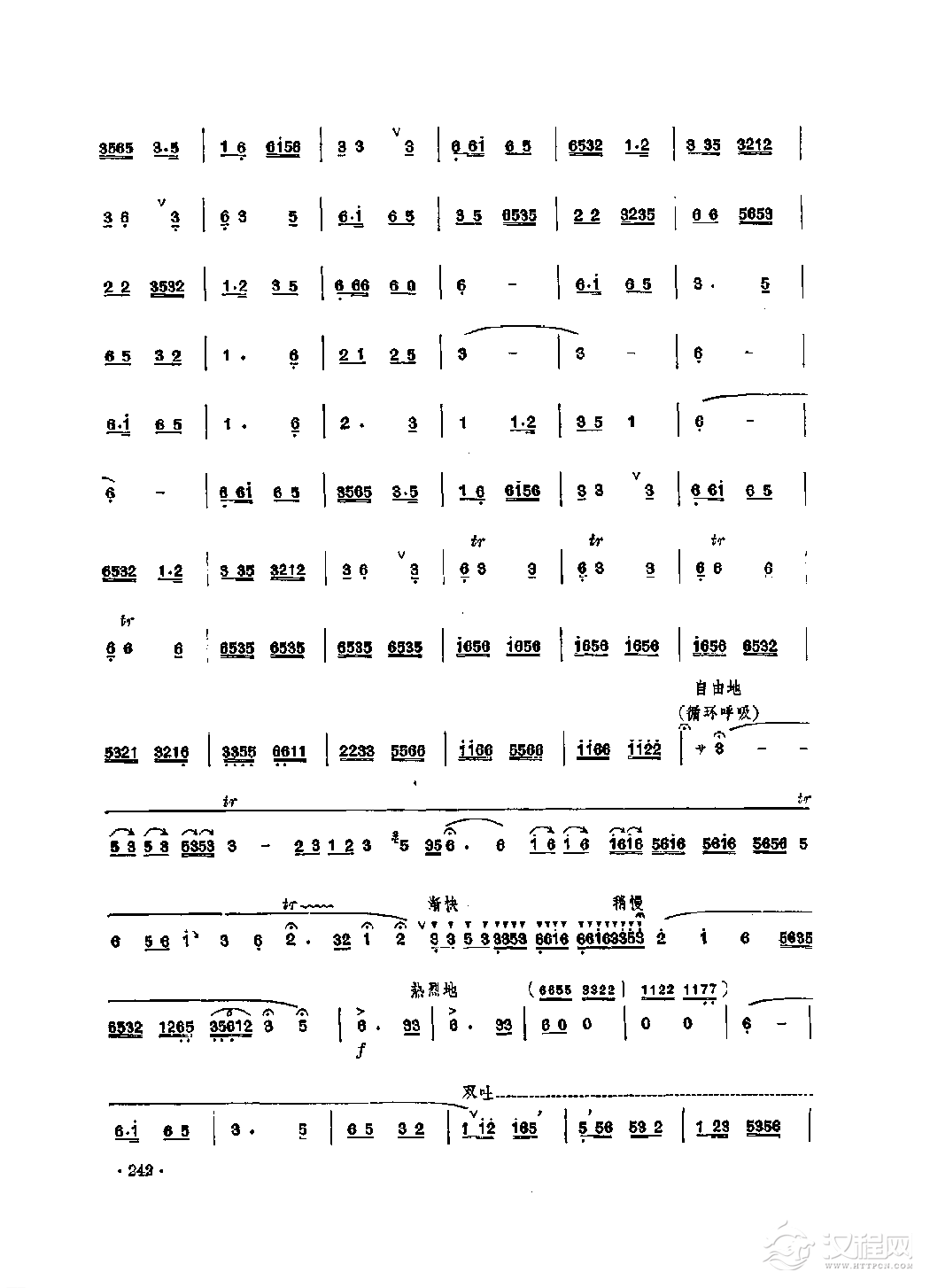 笛子独奏曲《草原巡逻兵》曾永清、马光陆/曲