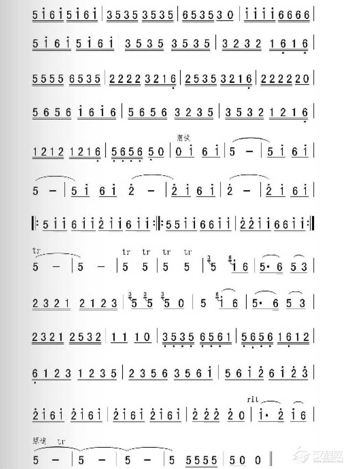 数花宁夏川（笛子独奏）