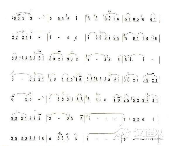 笛子流行金曲《雾里看花》