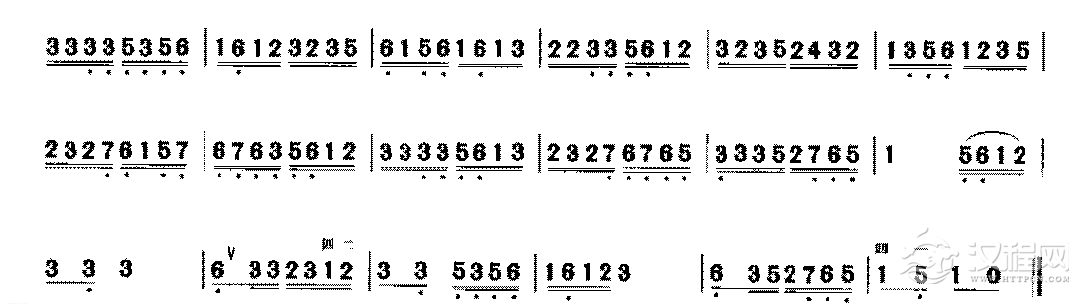 二胡bB调上、中把位及换把练习