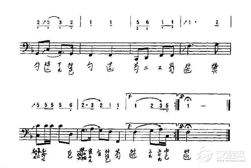 古琴基础琴演奏曲目《关山月》