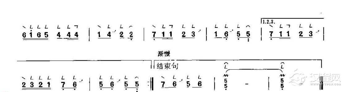 古筝考级一级乐曲《小开手》河南筝曲