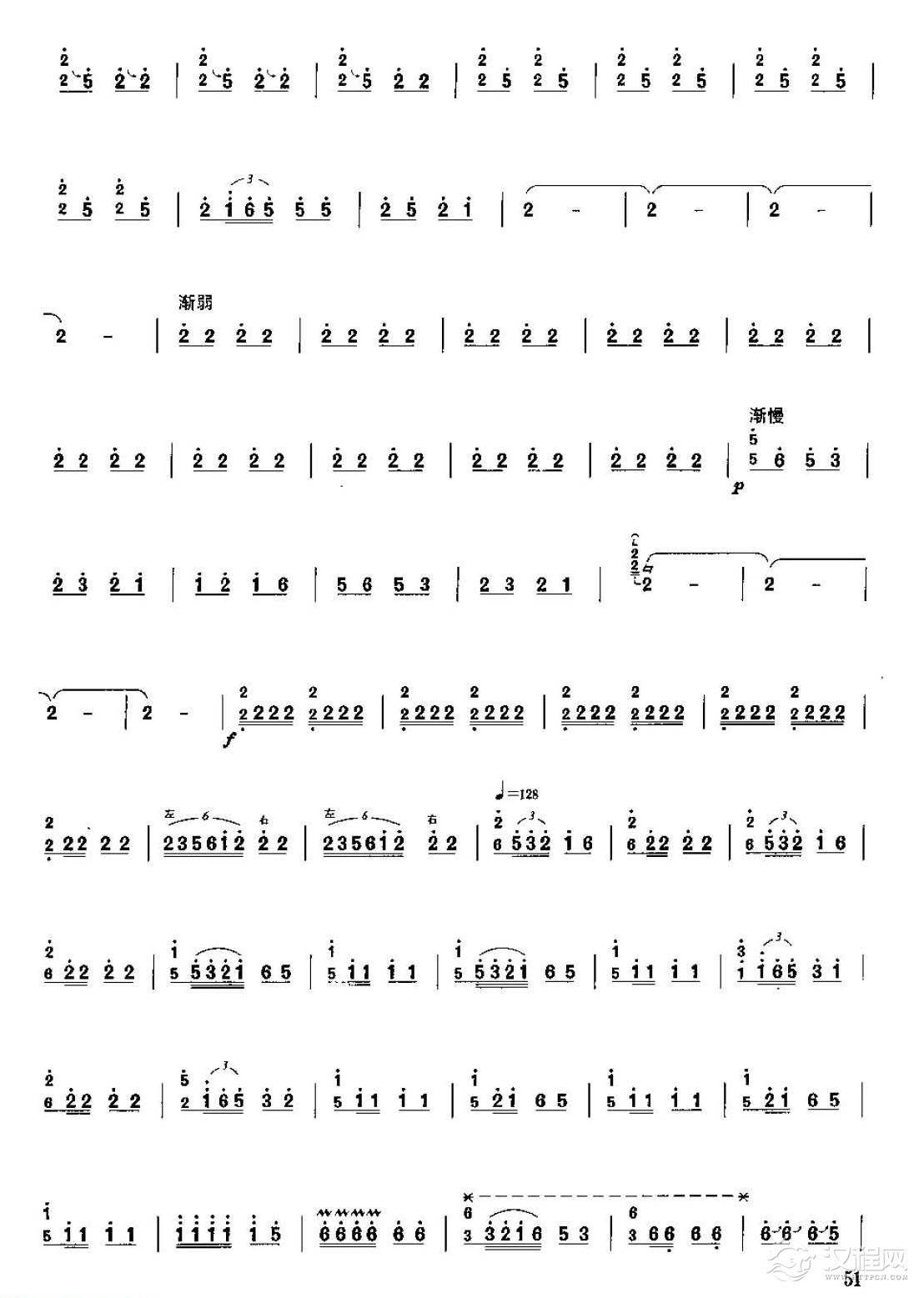 古筝考级四级乐曲《幸福渠》任清志曲