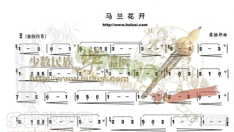 马兰花开(葫芦丝演奏)