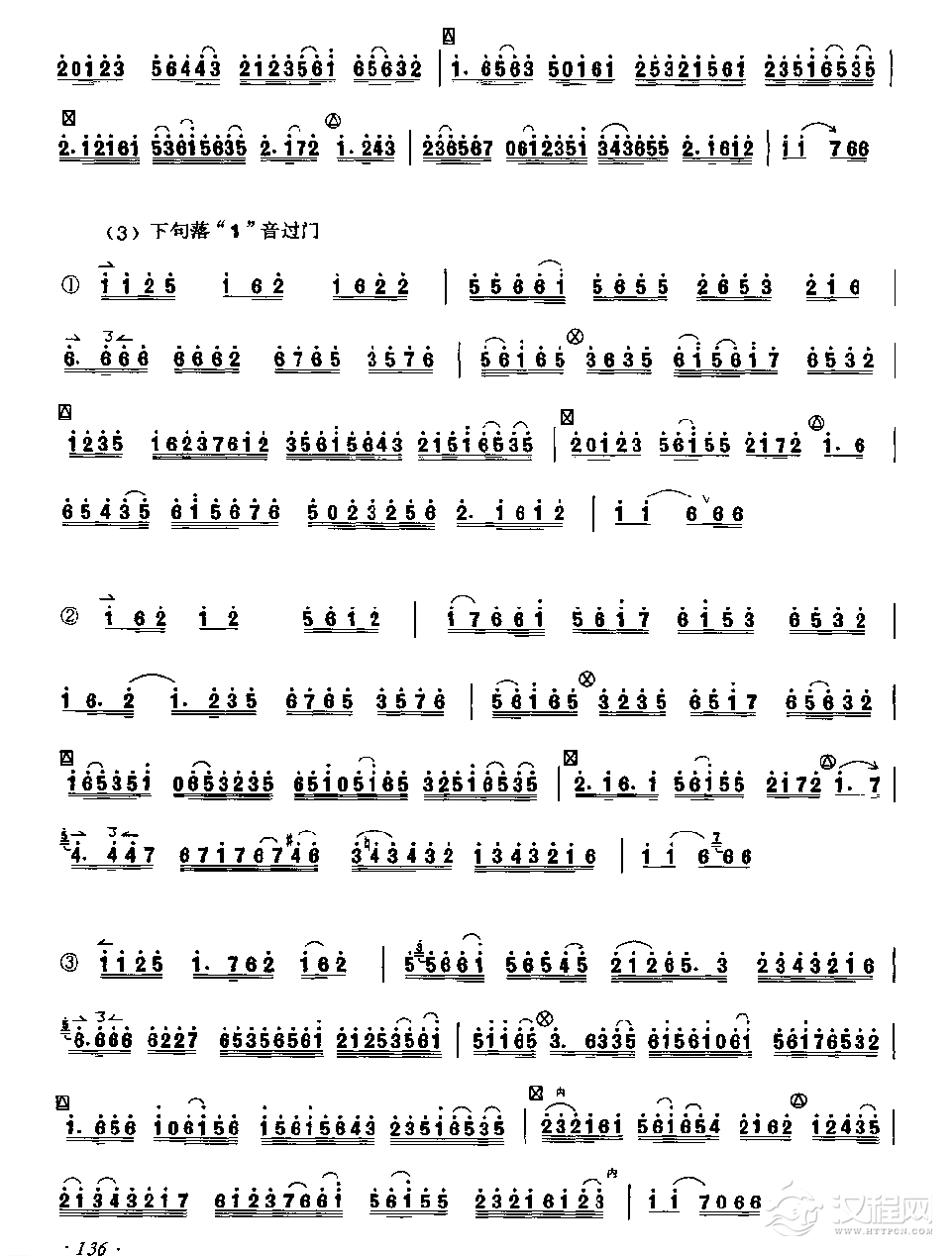 京胡弓指法技巧配合练习《西皮过门》