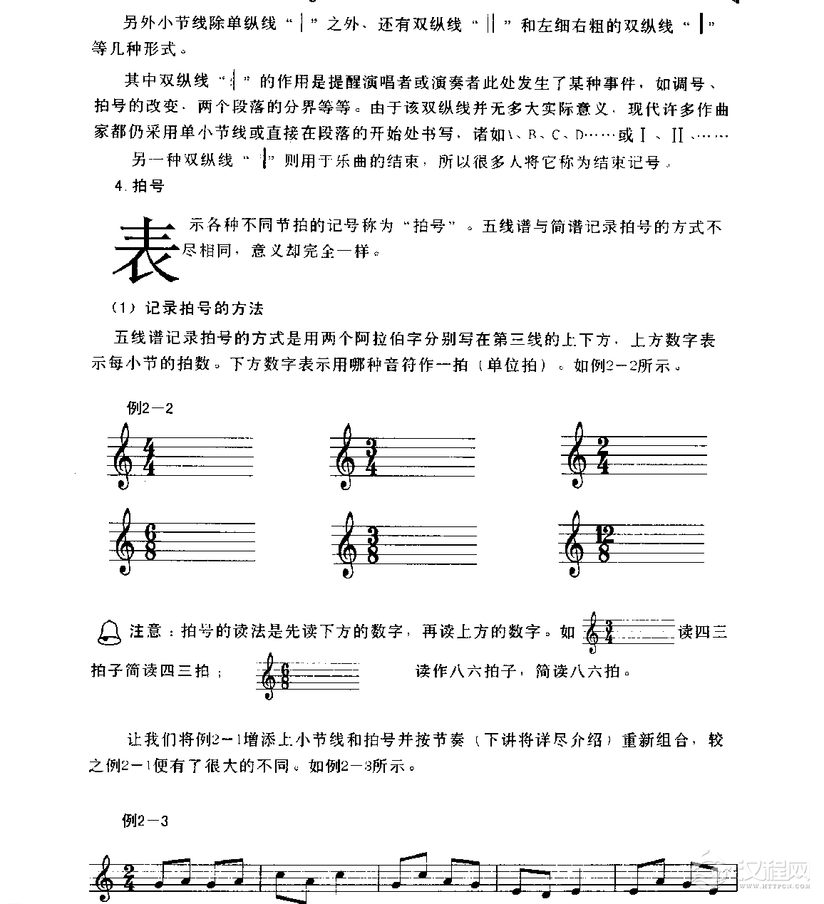 五线谱节拍与拍号教程《基本概念》