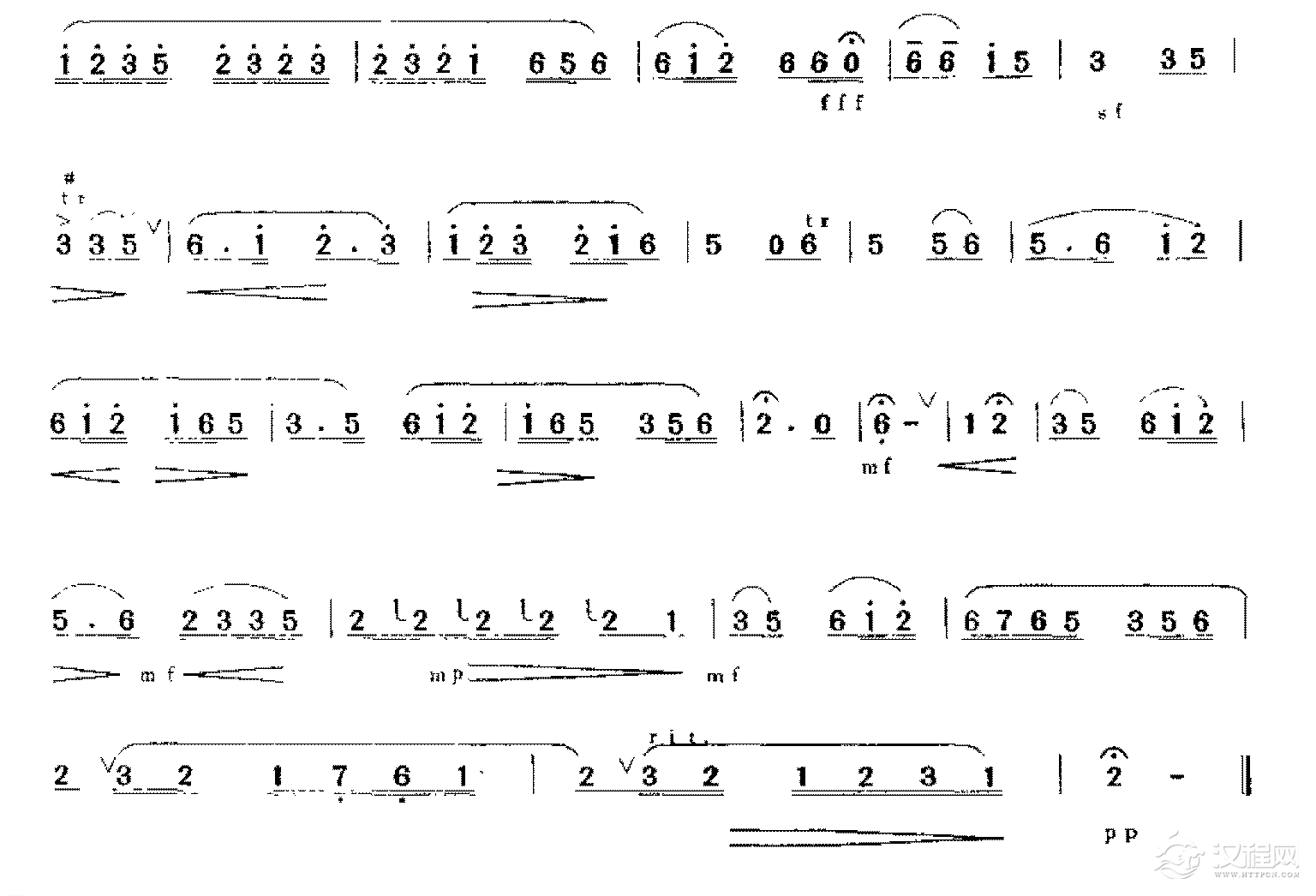音乐会演奏曲目《春江花月夜》5