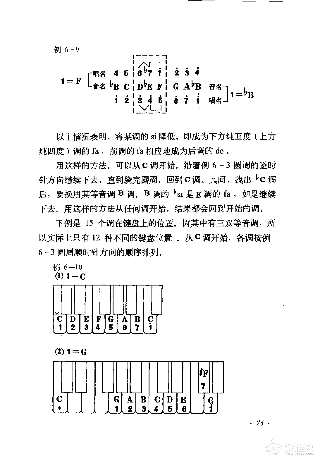 定调与转调标记《定调》
