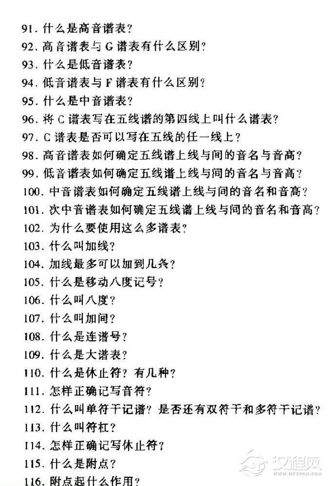 五线谱怎样记录音的高低、长短和休止常见问题大全