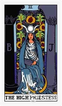 第2号牌 女祭司The High Priestess