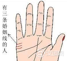 花心大萝卜的手相原来长这样！女人三条婚姻线好不好？