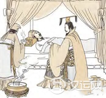 明夷卦第一爻，爻辞：初九：明夷于飞，垂其翼