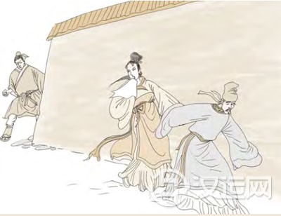 随卦第二爻，爻辞：六二：系小子，失丈夫。