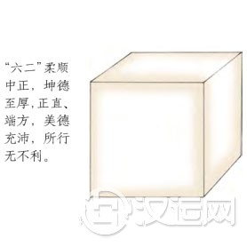 坤卦第二爻，爻辞：直方大，不习，无不利。