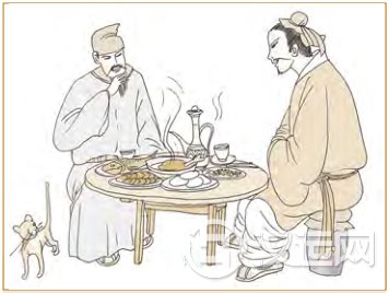 需卦第五爻，爻辞：九五：需于酒食，贞吉。