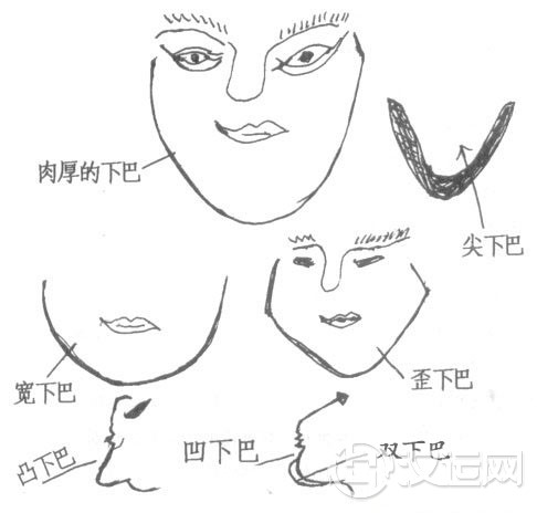面相下巴图解，相学下巴总论绝招