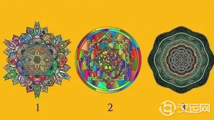 凭第一感觉选择你喜欢的图案，测出你生活的关键词