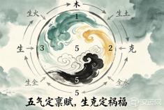数字五行能量——五气定禀赋，生克定祸福