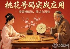 桃花号码实战应用 —— 择数辨磁场，缘运自调和