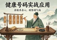 健康号码实战应用 —— 择数养身心，顺势调气场